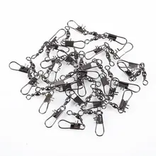 Защелки рыболовные 100 шт Поворотный замок