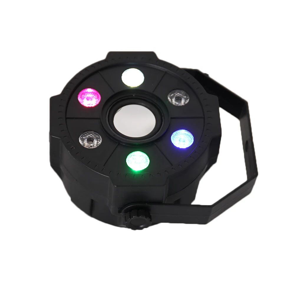

Newly Mini DJ Disco Ball Stage Light 6 LED RGB Wash Effect Par Light Auto Indoor Disco Lamp XSD88