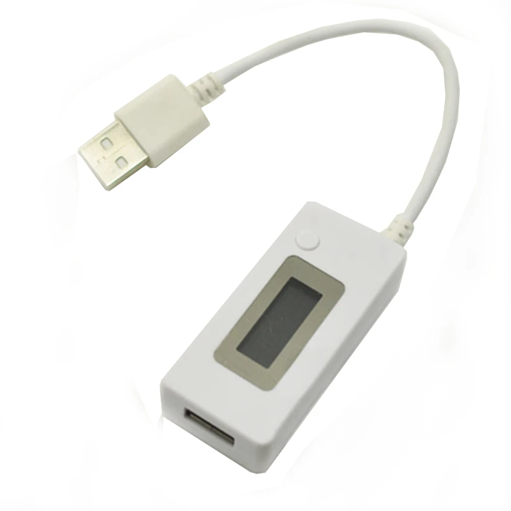 

USB Current and Voltage Tester Battery Capacity Tester Detection Table Digital LED Display Detector