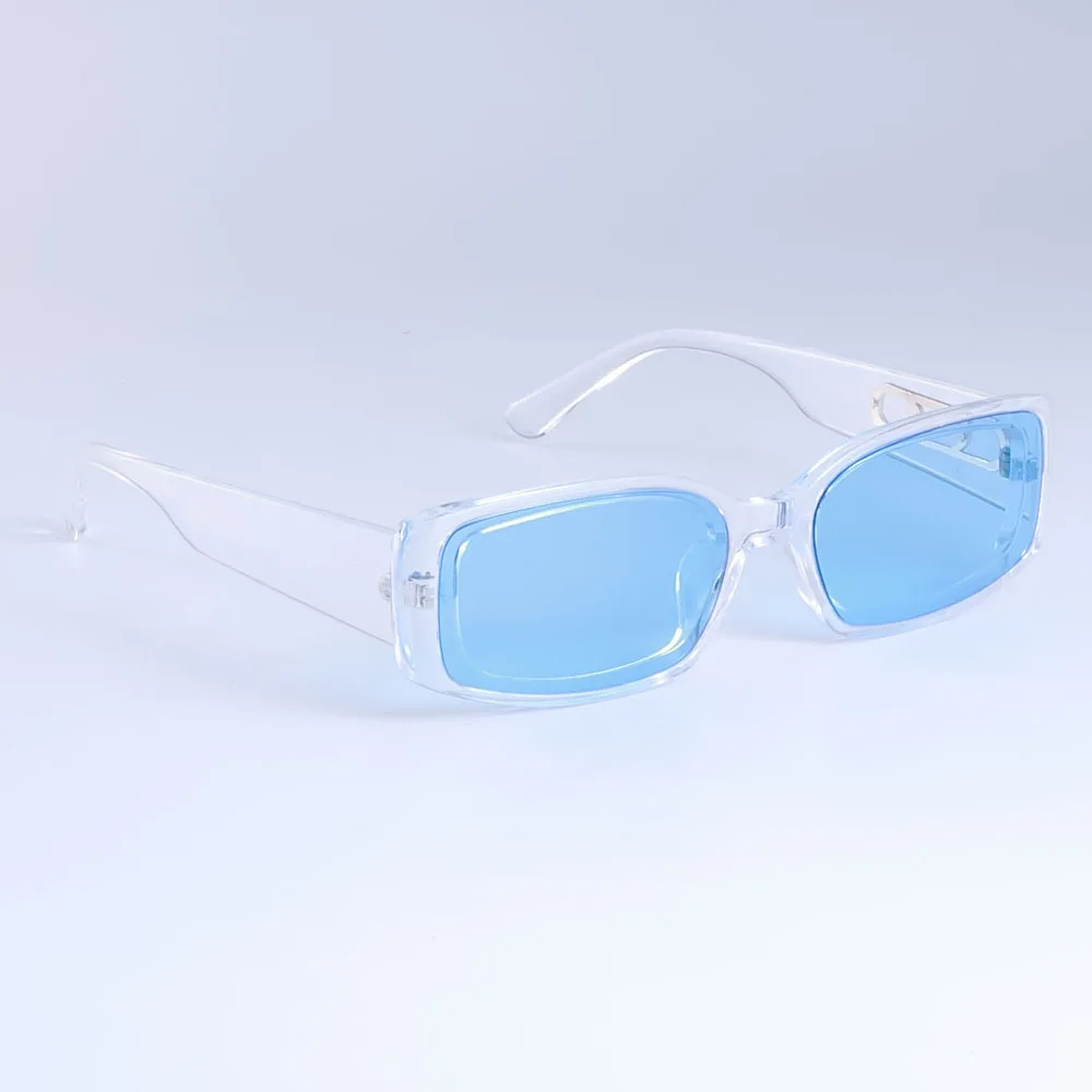 INS Ретро прямоугольные солнцезащитные очки Для мужчин Для женщин Мода маленькая рамка UV400 Винтаж очки 49027