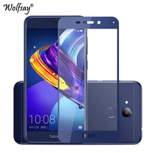 Полное покрытие экрана протектор для huawei Honor 6C Pro стекло цвет Анти-взрыв закаленное стекло для Honor 9X 6C Pro/Honor V9 Play