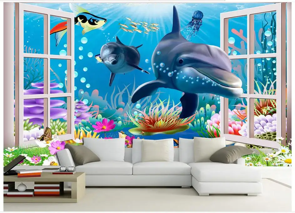 Высокое качество Горячая распродажа Новые Пользовательские 3d фото обои фрески 3 d