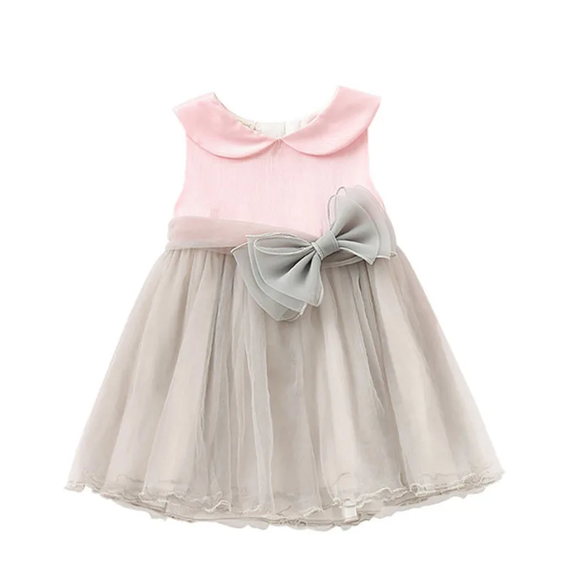 

Baby Girls Clothes 2019 Summer Peter Pan Collar Christening Ball Gown Baptism Newborn Kids Girls Birthday Princess Party Dresses