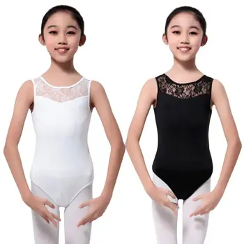 

Tutu Dress Dance Ballet Costume Sleeveless Lace Gymnastics Leotard Skating Stretch New Children Girls Dance Ballet Wear