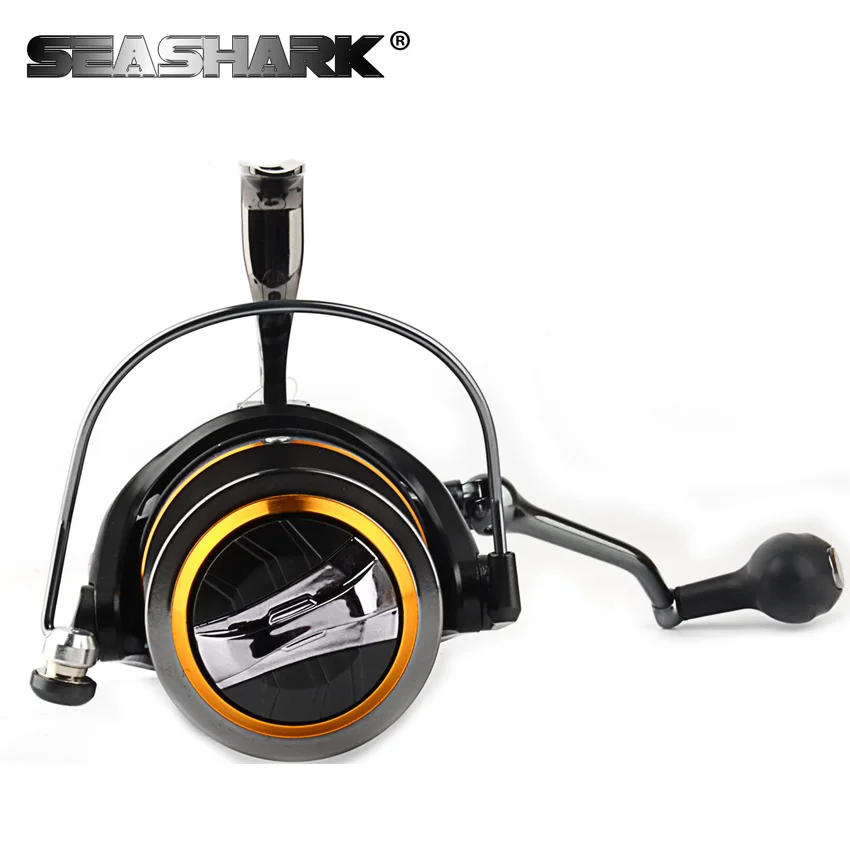 

SEASHARK Big Fishing Reel Big Spool Casting Spinning Reels just for big fish 8000/9000/1000/1100/12000 fishing cup