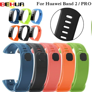 

Wrist Strap For Huawei Band 2 Pro Smart watch Strap band with tools Colorful Silicone Bracelet Fitness Wristband Replacements