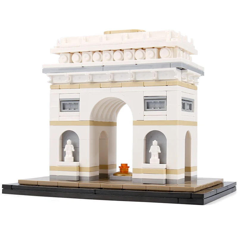

LEPIN 17012 City Street Creator French Arc de Triomphe Model Building Blocks Kids Assemblage DIY Bricks Compatible 21036 Toys