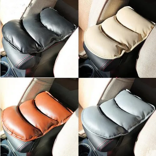 

Car Styling Car Center Armrest Cover Pad Mats For DACIA SANDERO STEPWAY Dokker Logan Duster Lodgy