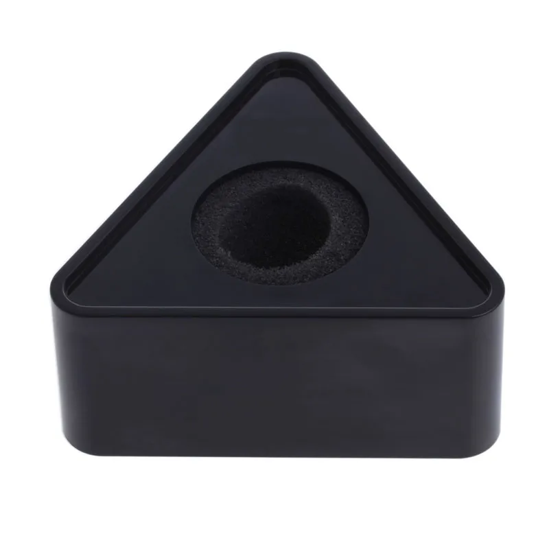 

OOTDTY Black Hole Triangular Mic Microphone TV Interview Logo Flag Station DIY
