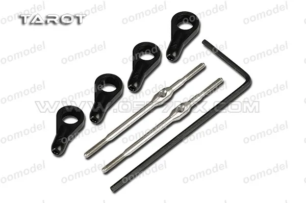 Tarot 450 Flybarless New Linkage Assembly with counter threads TL45116 Tarot 450 RC Helicopter Spare Parts FreeTrack Shipping tarot 450 parts main shaft new version tl45022 02 rc helicopter parts tarot 450 spare parts freetrack shipping