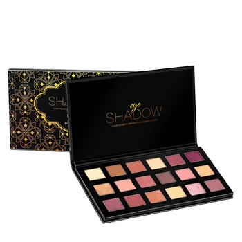 

18 Colors Eyeshadow Palette Shimmer Matte Pressed Powder Eye Shadow Eyes Pighmented Makeup Maquiagem Cosmetics For Woman Gift W1