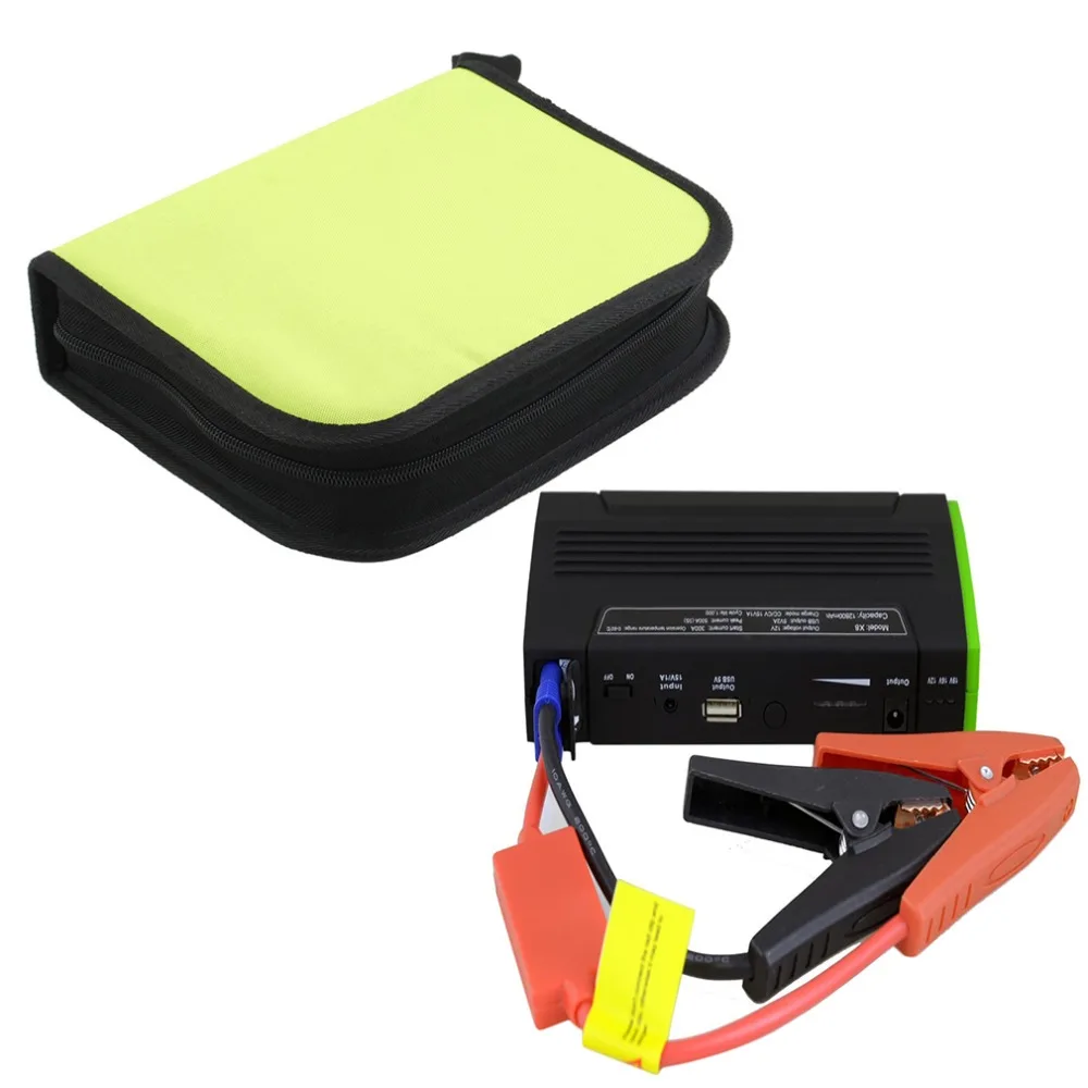 

12800mAh Multi-function Auto Start Car Jump Starter Emergency Power Source