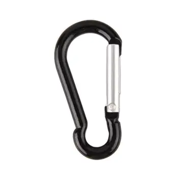 

5 pcs of 10 Multicolor S Carabiner Camp Spring Snap Clip Hook Keychain
