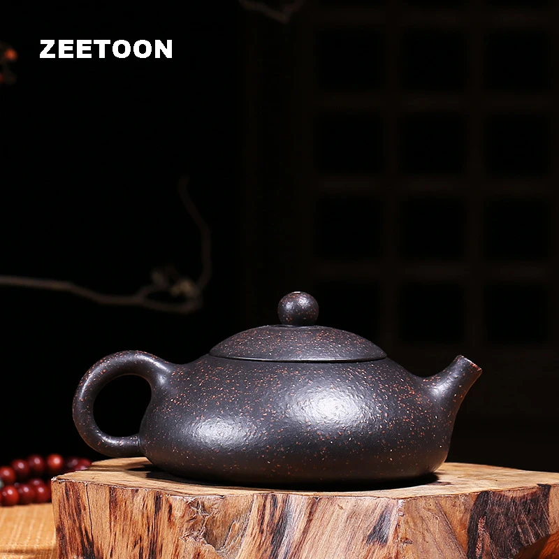 250cc аутентичный Исин чайник ручной работы Китай здоровый фиолетовый глина чайный набор кунг-фу чайник Dongpo Shi Piao горшок креативный домашний декор