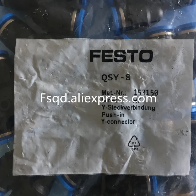 QSY-4 QSY-6 QSY-8 QSY-10 QSY-12 QSY-16 пуш-ап-быстроразъемные соединения QS, стандартная серия