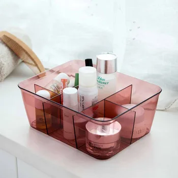 

OTHERHOUSE Acrylic Makeup Organizer 8 Grid Cosmetic Storage Box Nail Polish Lipstick Organizer Desktop Storage Case Container