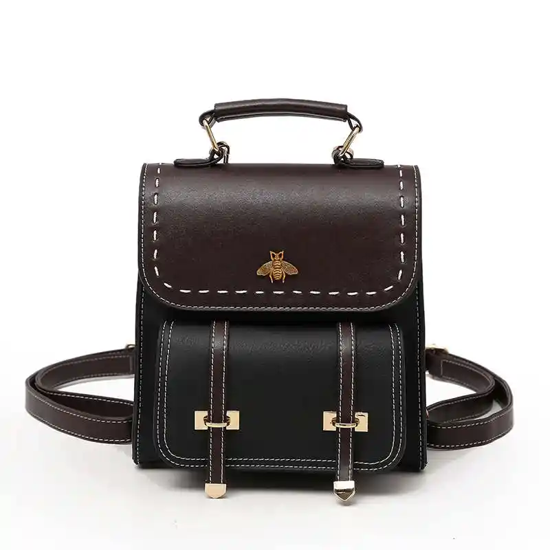 zebella leather backpack