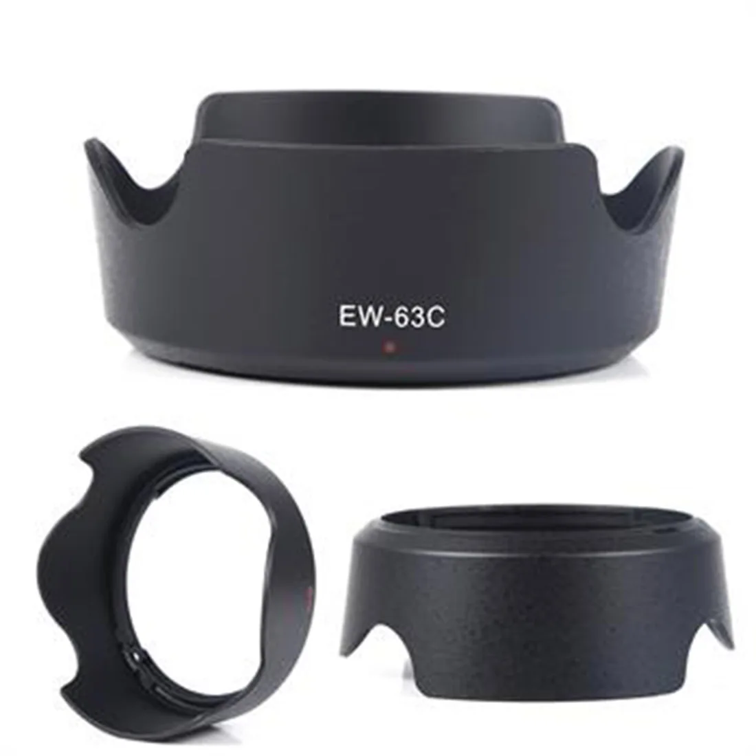 

HONGDAK Lens Hood For Canon EW-63C EW63C 100D 700D EF-S 58mm f/3.5-5.6 IS STM Camera Lens Hood Lens Protector