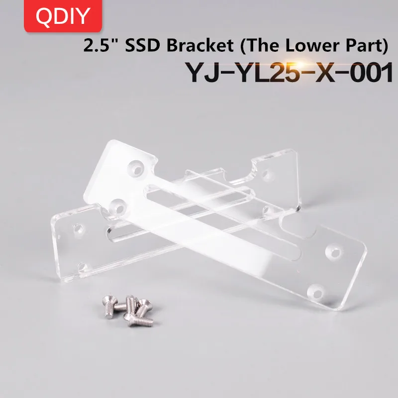 QDIY 2 5 Дюймовый твердотельный накопитель кронштейн SSD бокса многослойный