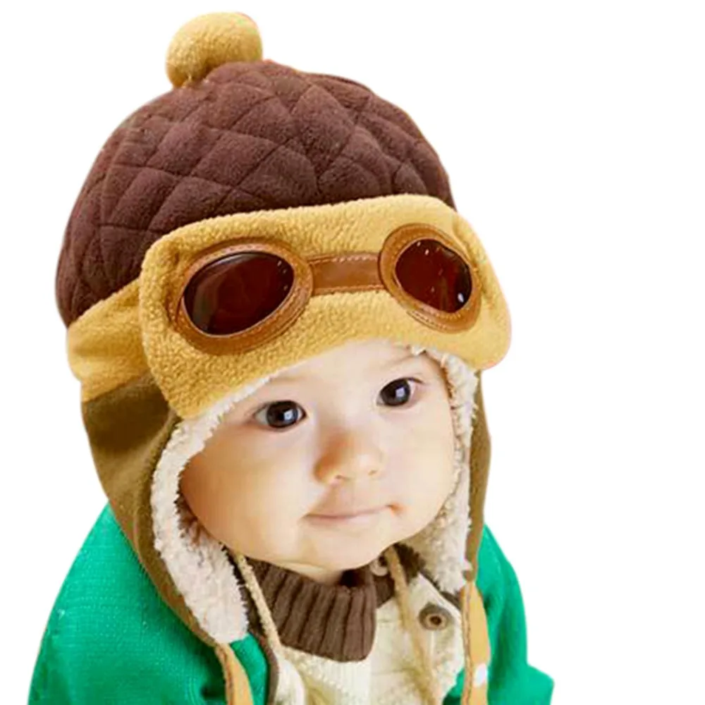 Зимняя теплая шапка-ушанка с изображением героев мультфильмов, шапка для маленьких мальчиков и девочек, детская Защитная шапка с ушками для новорожденных от 6 месяцев до 4 лет, милая детская шапка