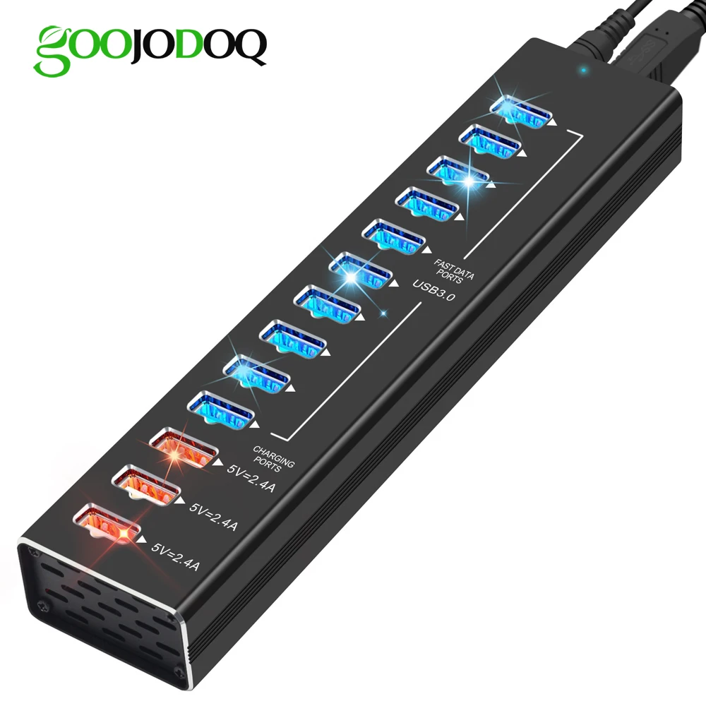 USB Hub 3.0 High Speed Multi Splitter USB-C/USB 3.0 Cable Fast Charger EU/US Power Adapter for Laptop Macbook iOS PC Type C Hub USB Hub 3.0 High Speed Multi Splitter USB-C/USB 3.0 Cable Fast Charger EU/US Power Adapter for Laptop Macbook iOS PC Type C Hub
