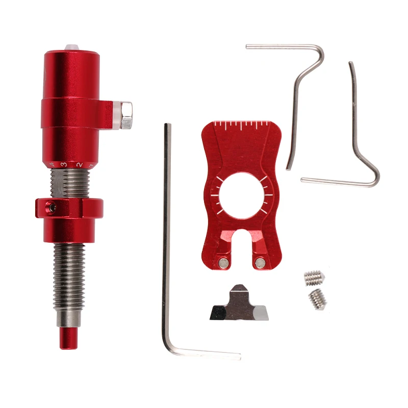 Kaufen Toparchery Magnesium Legierung Pfeil Rest Kissen Plunger Schraube Einstellbar für Recurve Bogen Jagd Sport Schießen