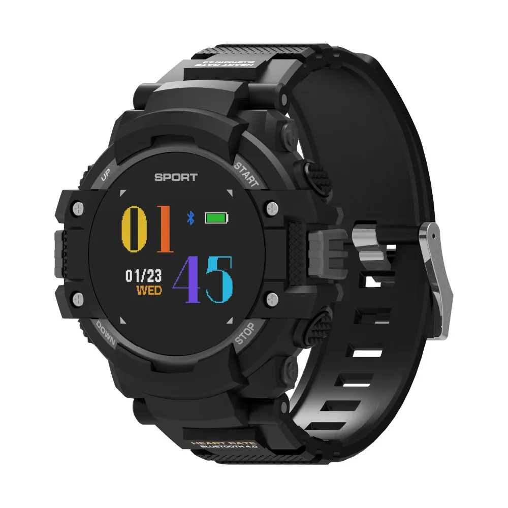 KKTICK DTNO.1 DTNO.1 F7 Smart Watch Wearable Devices Activity Tracker Bluetooth 4.2 Altimeter Barometer Student Sport Watch