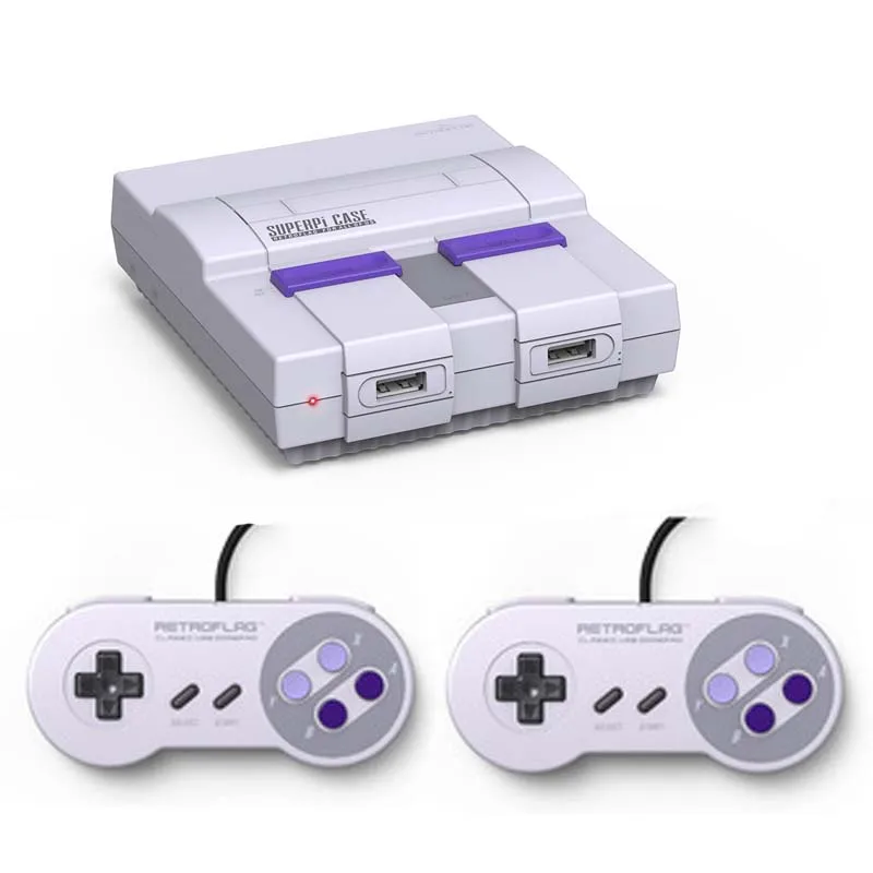 Чехол Retroflag SUPERPi CASE J NESPi с вентилятором coolling + радиатор для Raspberry Pi 3B Plus (3B