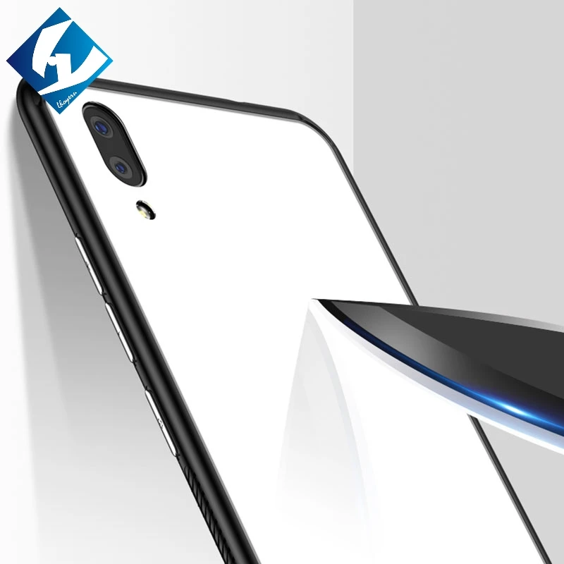 Стекло чехол для телефона vivo X9 X9S NEX S A X20 X21 X21i Y83 Y69 V7 плюс UD задняя крышка корпуса