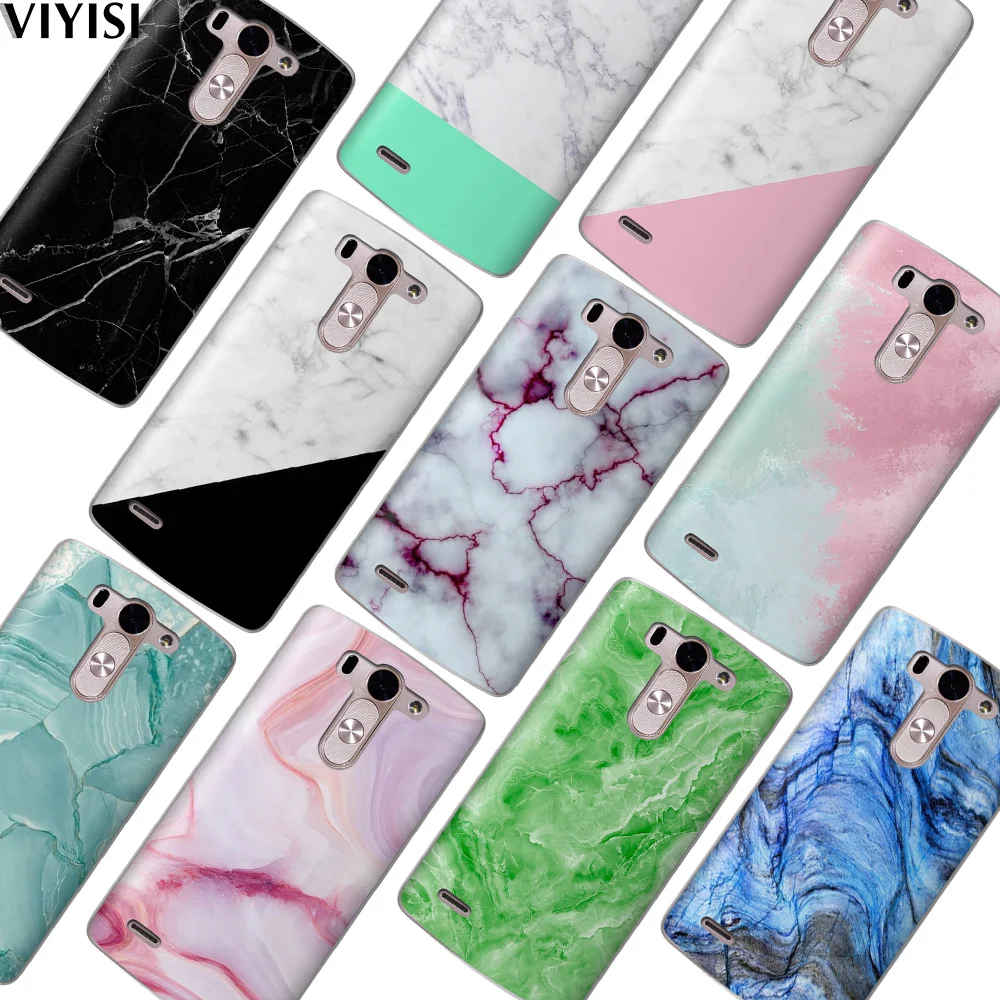 

VIYISI For LG G6 Q6 G4 G5 Phone Case Coque X Power2 Q8 K7 K8 K10 2017 Marble Fundas Etui Soft TPU Silicone Back Capinha Cover
