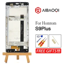 AiBaoQi гарантия 5,99 дюймов сенсорный экран+ 1280X720 ЖК-дисплей+ рамка в сборе для Plus S9 Plus