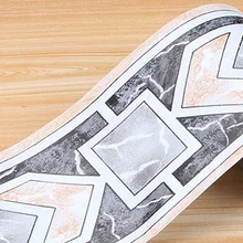 Мини-окном Стекло Плёнки ПВХ Талия винил клейкая бумага водонепроницаемый линии талии adesivo кухня аварии остановить наклейки B20