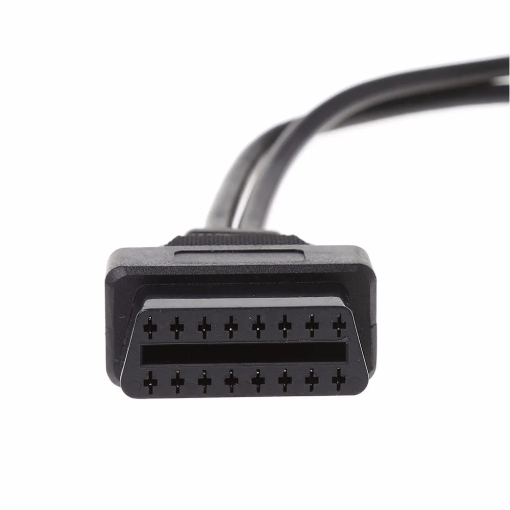 Новый 2X2 pin на 16 Pin Женский OBD2 Диагностический соединительный кабель с адаптером