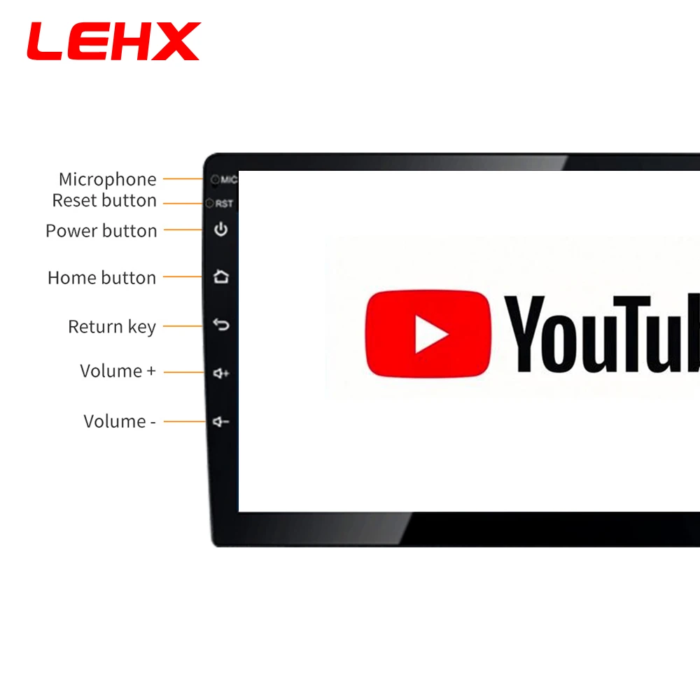 LEHX 2 Din Android 8,1 Автомагнитола центральный мультимидиальный плеер навигация gps для Nissan Qashqai 1 J10 2006-2013 2G+ 32G Автомагнитола