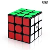 QiYi Sail W 3x3x3 Speed Magic Cube Black Professional 3x3 Cube Puzzle Educational Toys For Children Gift 3x3 ► Photo 3/6