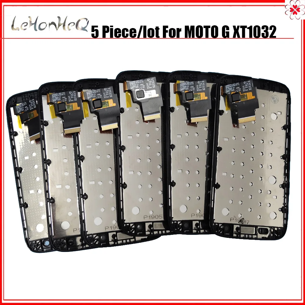 5 шт./лот активно-матричные осид ЖК-дисплей для Motorola MOTO G XT1032 XT1033 XT1028 XT1039 XT1045