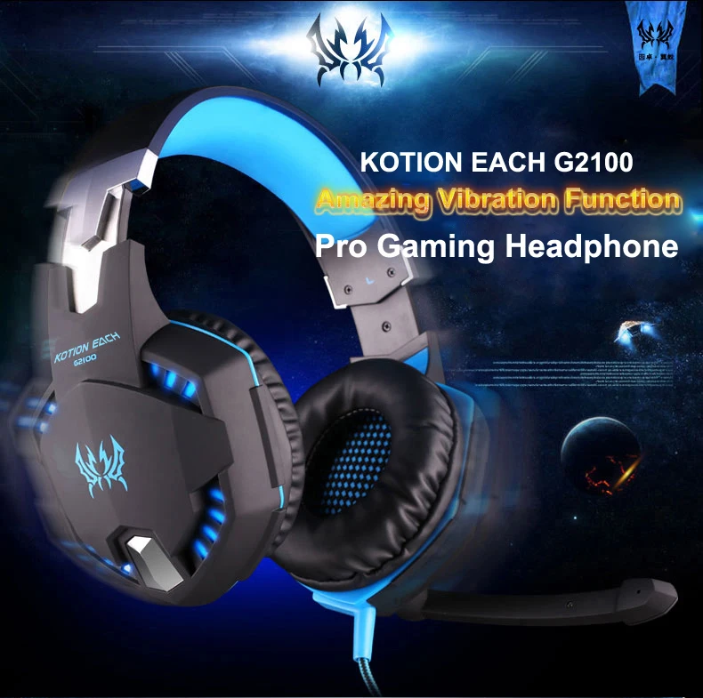 Vibration Function Professional Gaming Headphone 1