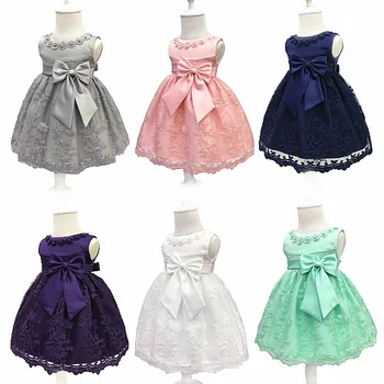 

Baby Girls Dress 2019 New Lace Baby Girl Dress 9M-24 Months Baby Girls Birthday Dresses Vestido birthday party princess dress