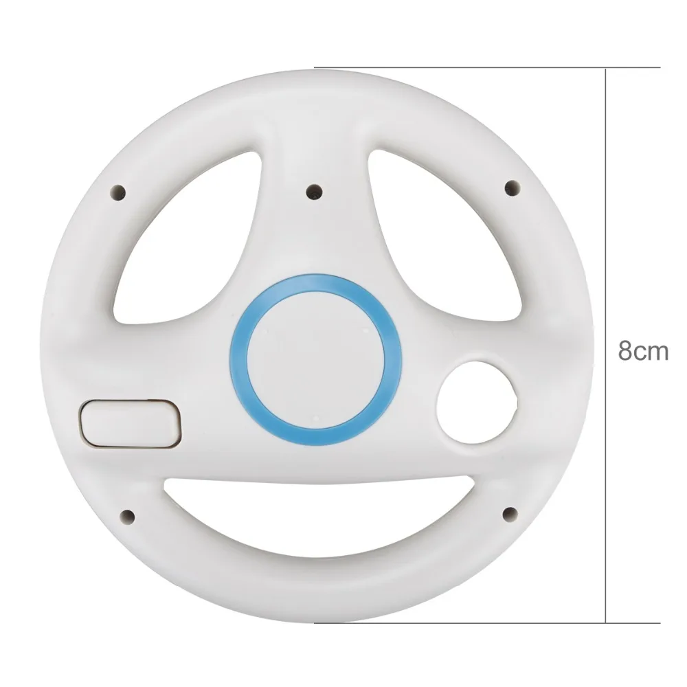 ONETOMAX 2 шт. Рулевое колесо для nintendo для wii пульт дистанционного управления игра Excite Truck Excitebike для консоли wii Racing