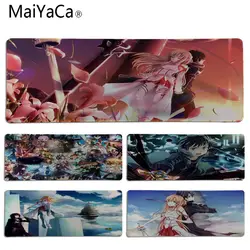 MaiYaCa Sword Art онлайн Удобная мышка коврик для игровой мыши Размер для 30x60 см версия скорости коврики для игровой мыши