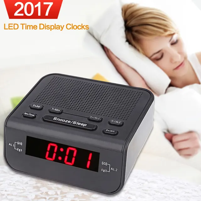 2017 led digital alarm
