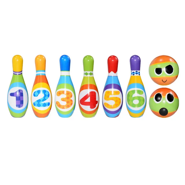 Best Offers 8 Pcs/Set Kids Bowling Play Set PU Leather Ball Early Educational Toy Gifts YH-17 Best Offers 8 Pcs/Set Kids Bowling Play Set PU Leather Ball Early Educational Toy Gifts YH-17