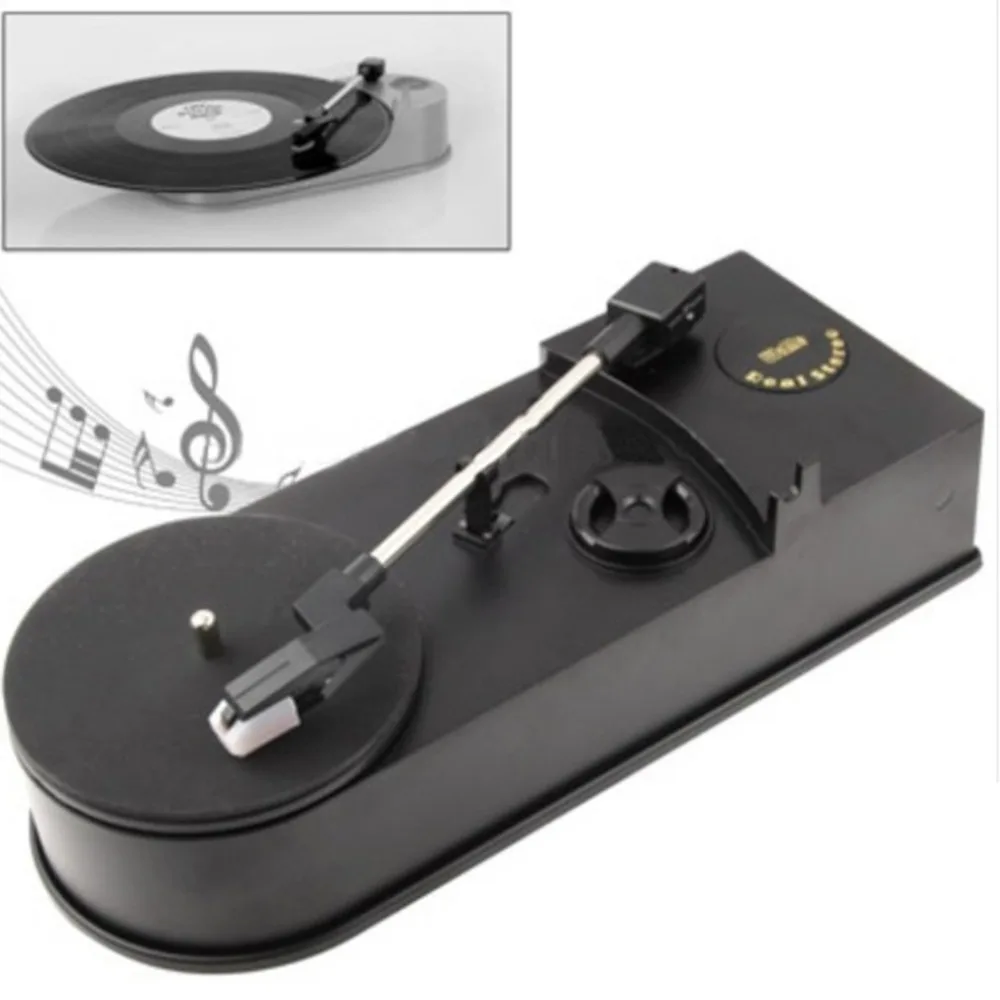 

Generic Mini Retro USB Turntable Record Player with Speaker Retro Phonograph Convert Vinyl LP to MP3/WAV Plug and Play