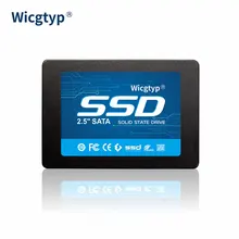 2,5 дюймов SATA III SATA 3 SSD 64 Гб твердотельный диск 2," ssd флэш-жесткий диск для ноутбука компьютера ноутбука черный металлический корпус