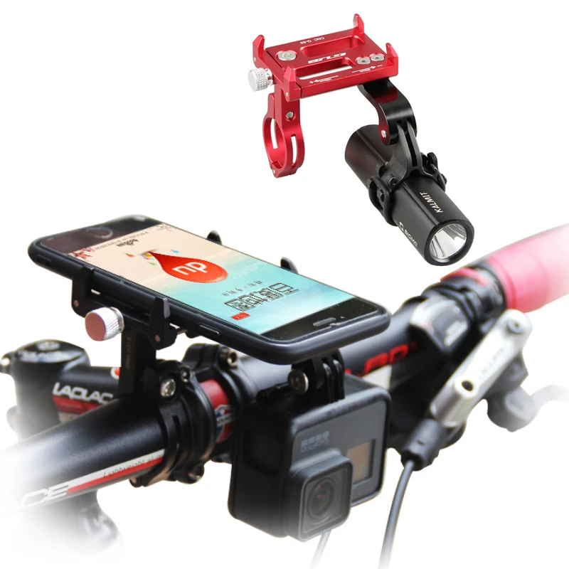 

GUB G-88 Bicycle Multi-function Phone Holder Cycling GPS Phone Mount 3.5 to 6.2 Inches Phone Bracket Motorcycle Phone Support