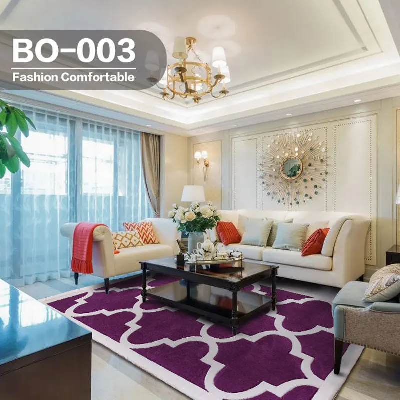 

140X200CM Large Size Modern Home Supplies Acrylic Hand-Woven Carpet Anti-Skid Carpets And Rugs For Living Room Bedroom Carpet