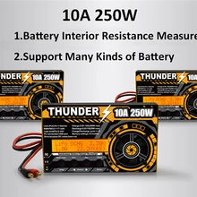 HOTA Thunder 250 Вт/20 Вт 10A DC LiPo NiCd PB Баланс Зарядное устройство Dis зарядное устройство для 1-6 s/17 s батарея для RC моделей запасные части