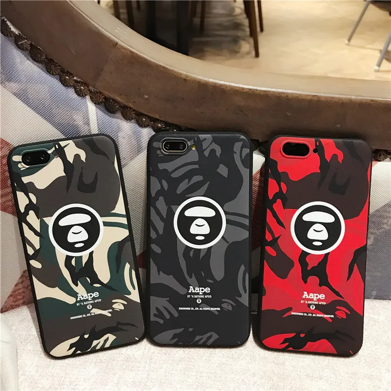 

Army Camo TPU for iphone 7 8 6 6s plus iphone X Case Back Cover for Samsung galaxy Note8 S8 Plus Huawei honor 9 7x mate 10 pro