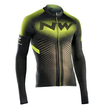 

2020 NW Men's New Spring/Autumn Long Sleeves Cycling Jersey Breathable MTB Bike Clothes Bicycle Clothing Ropa Ciclismo Maillot