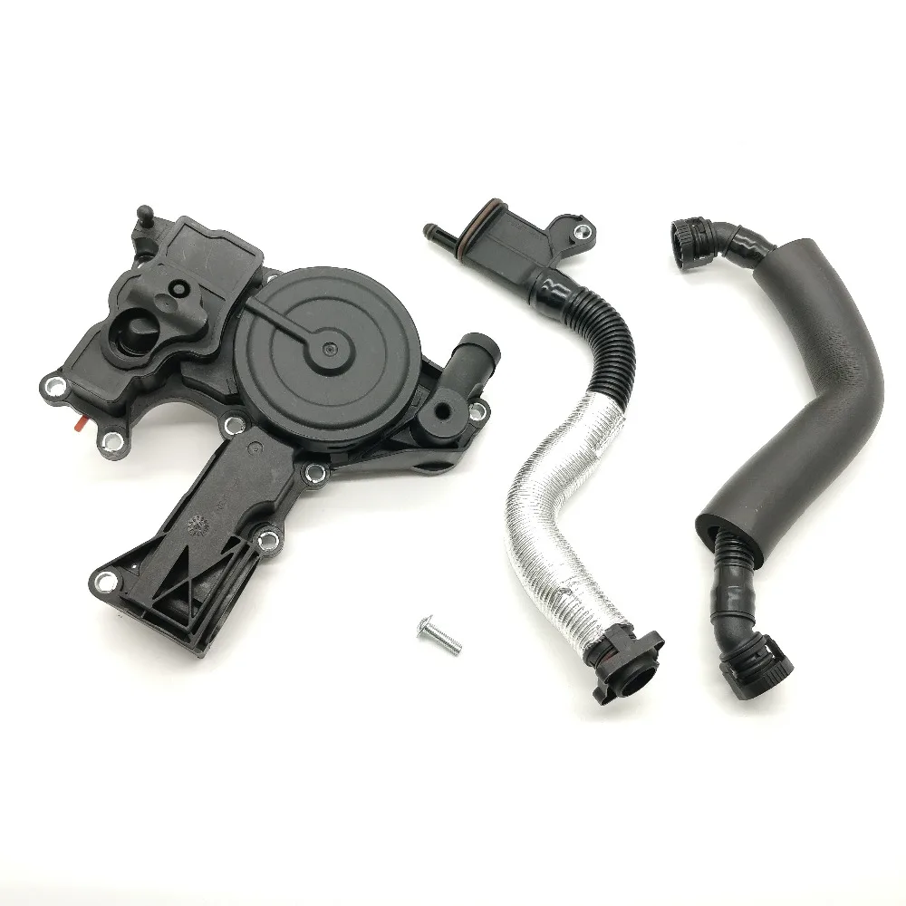 

PCV Valve Crankcase Vent Cover Oil Separator with Hose for Audi A3 A4 A5 Q5 CC EOS Golf Tiguan 2.0T 06H 103 495A,06J103213D